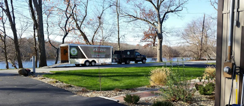 Truck by the Water